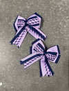 Kathryn Lily Equestrian - Purple Model Horse Show Bow