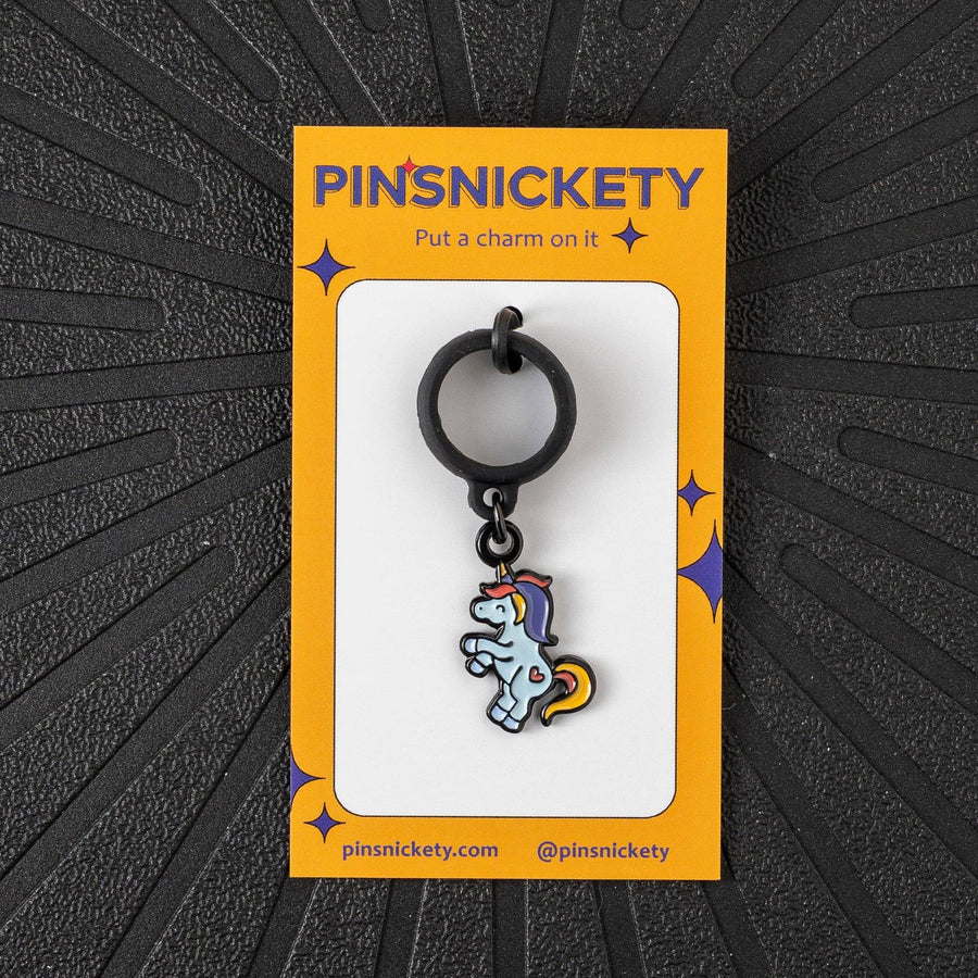 Pinsnickety - Flying Unicorn Crop Charm