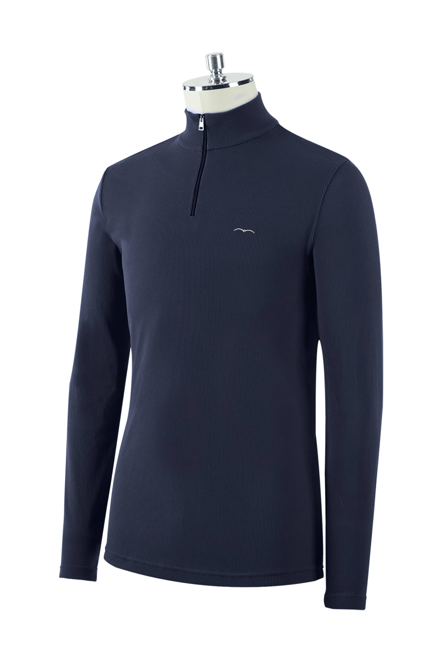 Navy 1/4 Zip Turtleneck