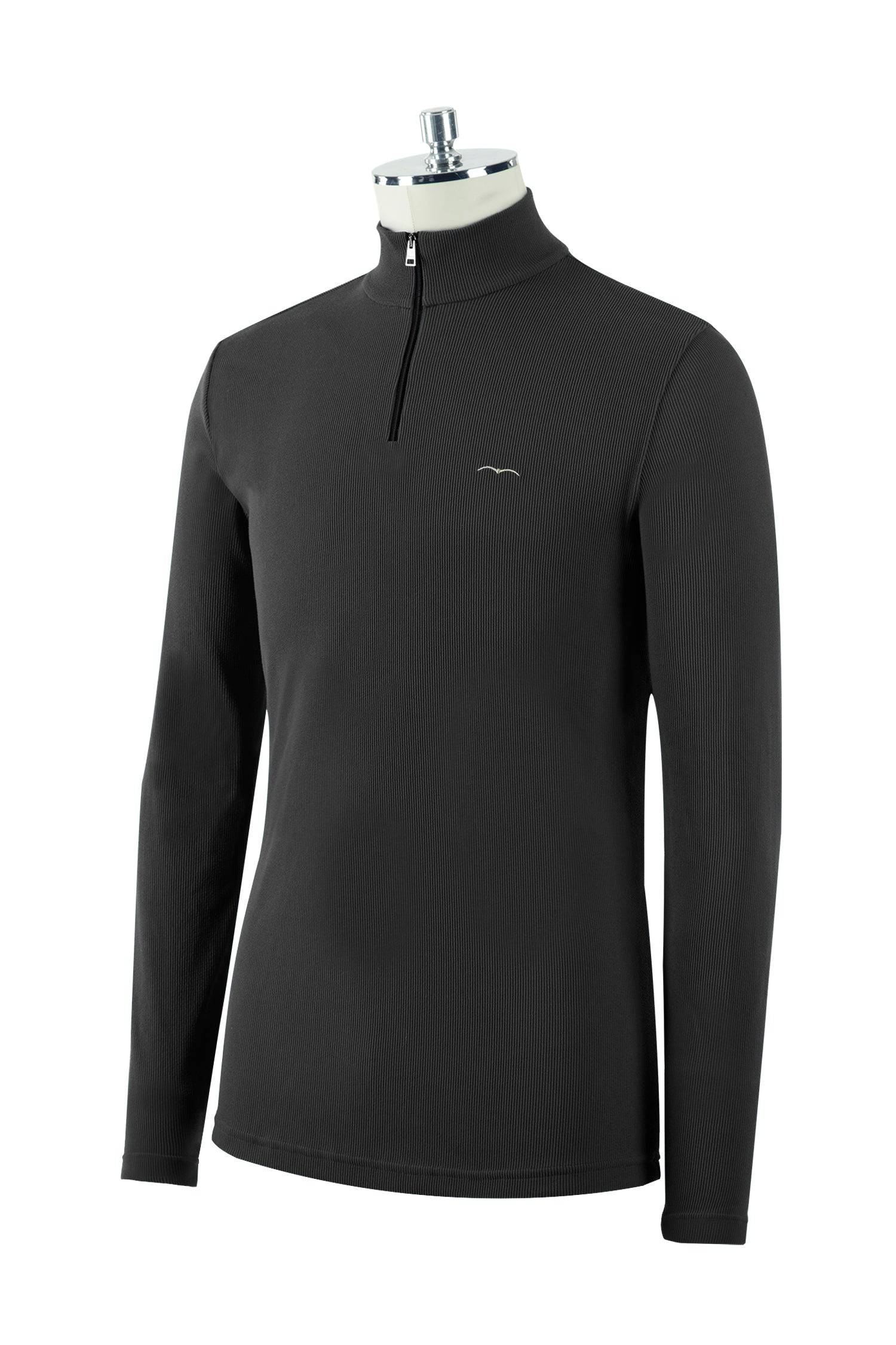 Black 1/4 Zip Turtleneck