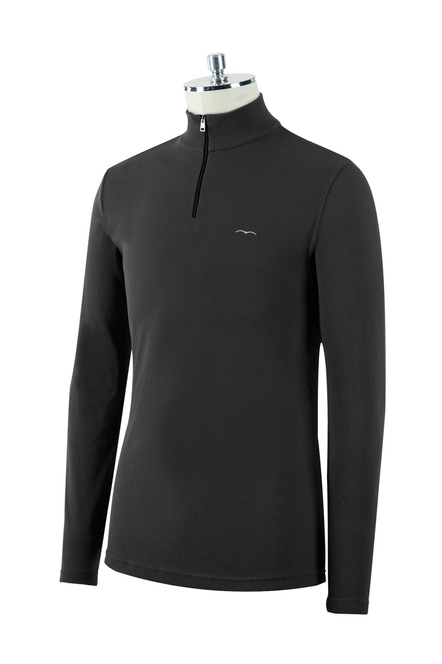 Black 1/4 Zip Turtleneck