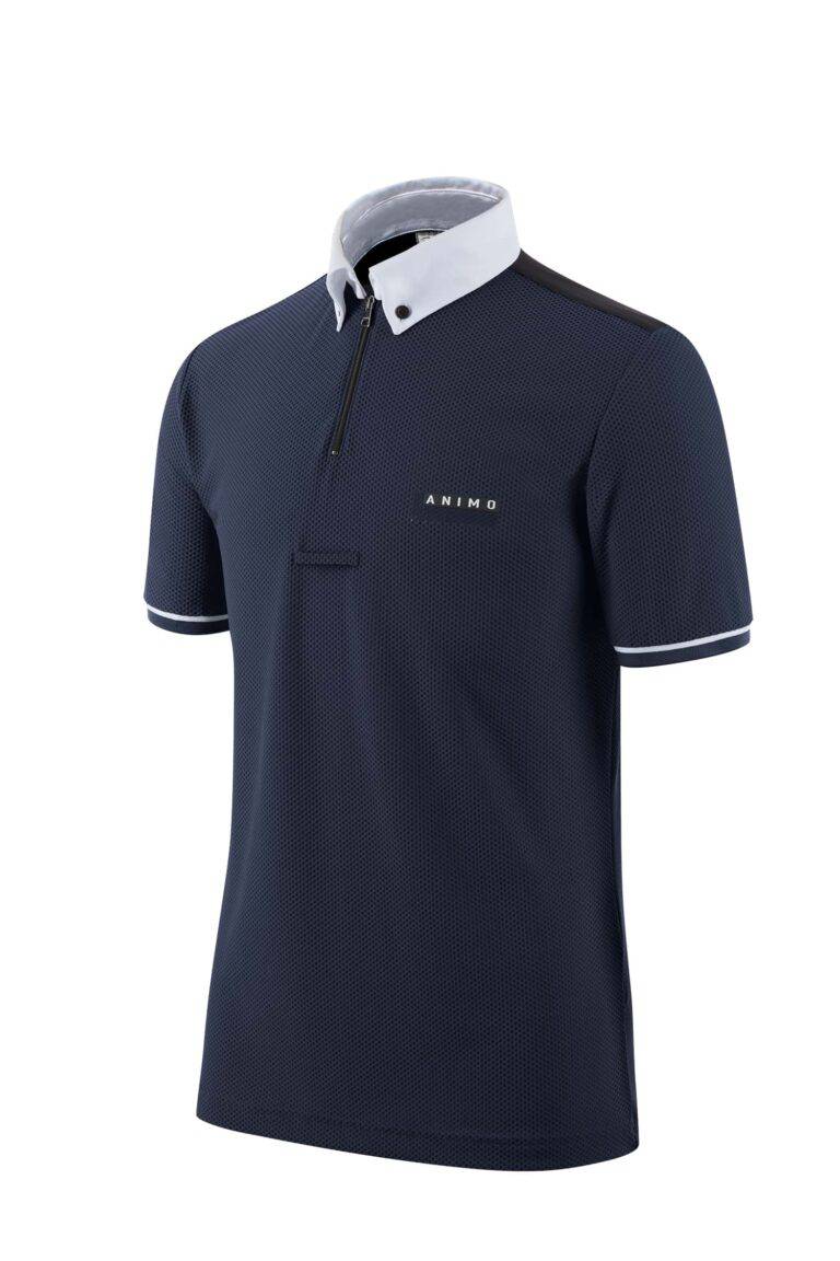 Animo Italia - Atlanta Men's Riding Short Sleeve Polo - Exceptional Equestrian