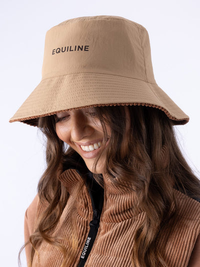 EQUILINE FW26 EQREV - Reversible Corduroy and Nylon Hat
