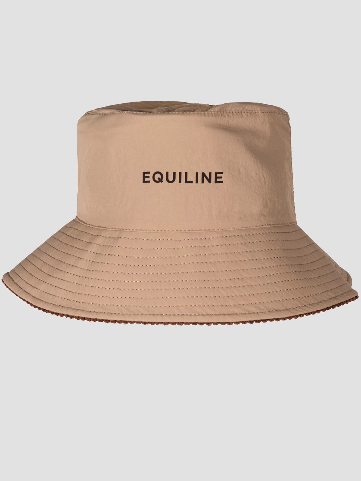 EQUILINE FW26 EQREV - Reversible Corduroy and Nylon Hat