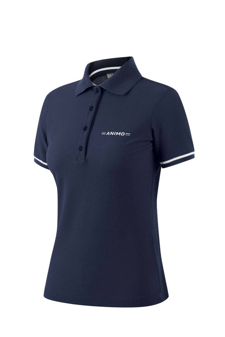 Animo Italia - Brevius Women's Leisure Time Short Sleeve Polo - Exceptional Equestrian