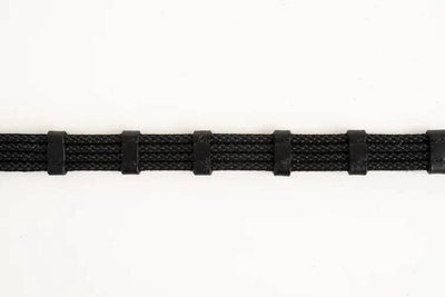 Correct Connect - Sure Grip Rubber Rein with 1" Hand Stop - Exceptional Equestrian