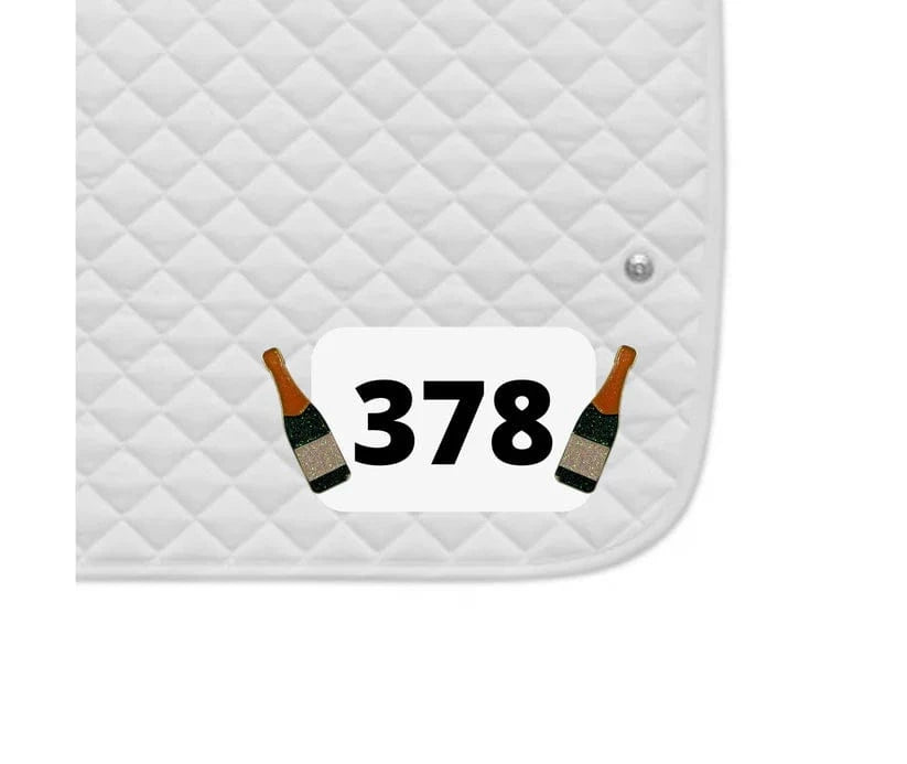 Dubois Cheval - Champagne Celebration Number Pin Charm