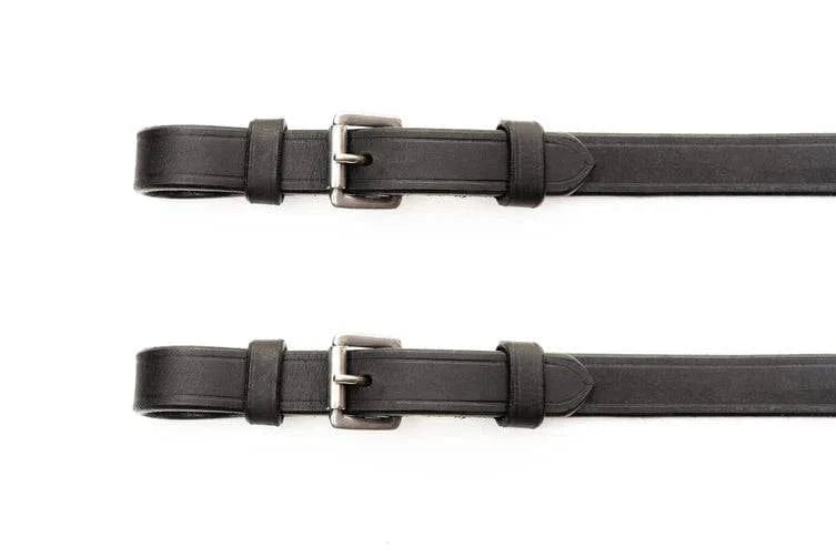 Correct Connect - Sure Grip Rubber Rein with 1" Hand Stop - Exceptional Equestrian