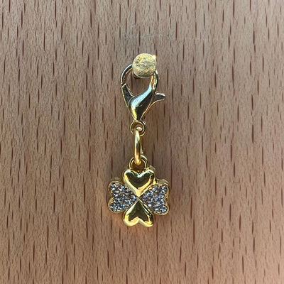 Dubois Cheval - Lucky Clover Gold Braid Charm