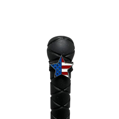 Dubois Cheval - American Flag Star Crop Charm