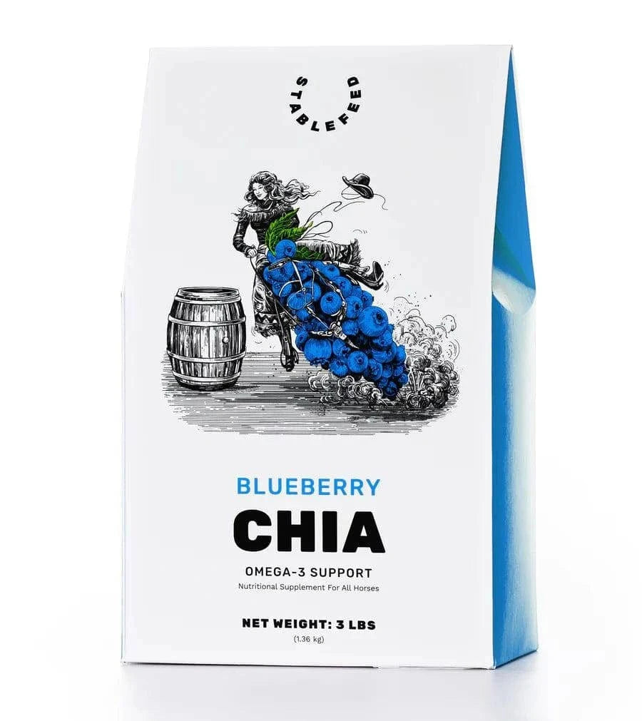 StableFeed - BLUEBERRY - OMEGA-3 SUPPORT - Exceptional Equestrian 