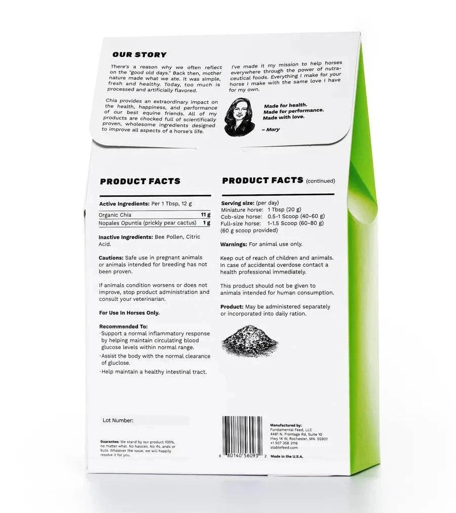 StableFeed - PRICKLY PEAR - GLUCOSE SUPPORT - Exceptional Equestrian