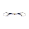 Jump'In Eggbut bit french mouth blue steel with copper rings