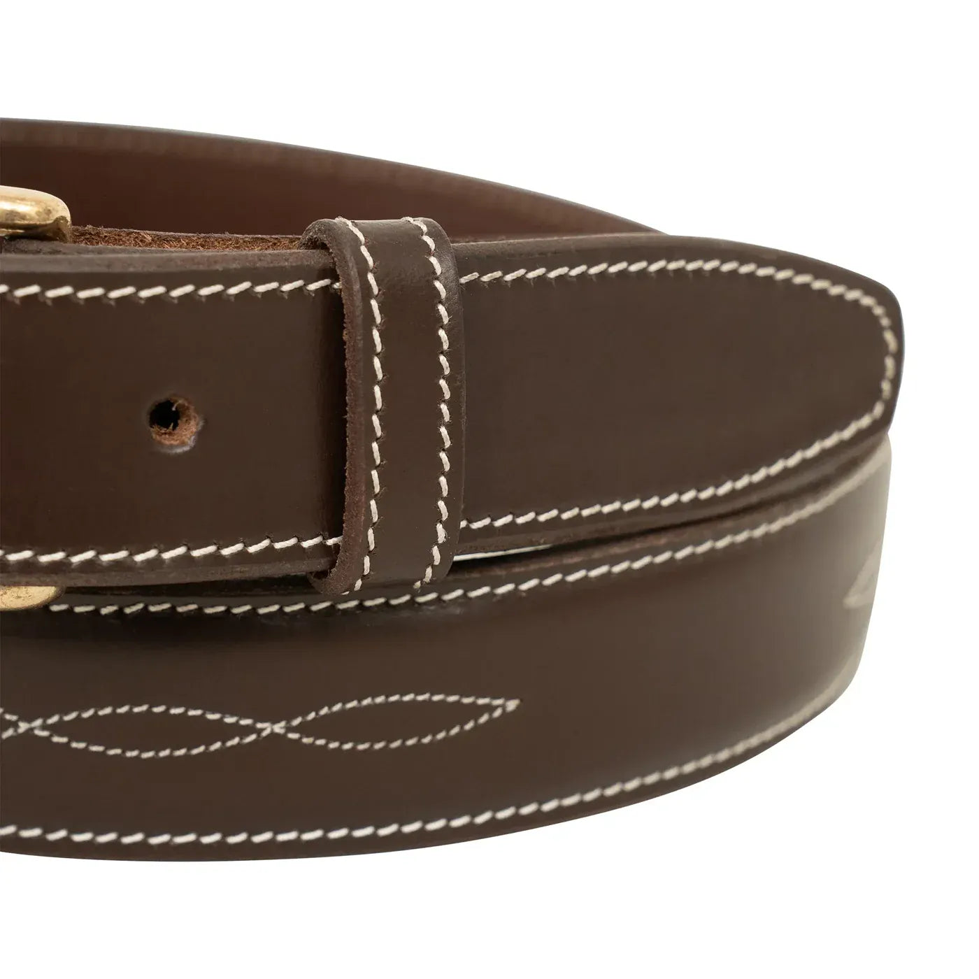 Huntley Fancy Stitched Ladies  1.5" Inch wide belt (2 Colors)