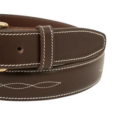 Huntley Fancy Stitched Ladies  1.5" Inch wide belt (2 Colors)