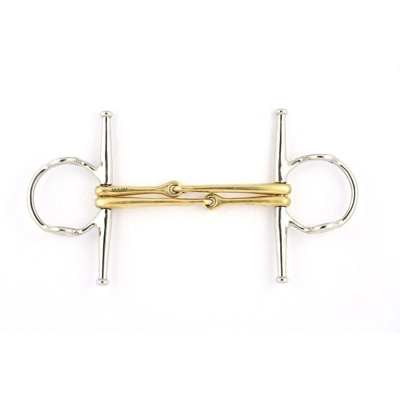 Jump'In Double cannon full cheek Gag bit