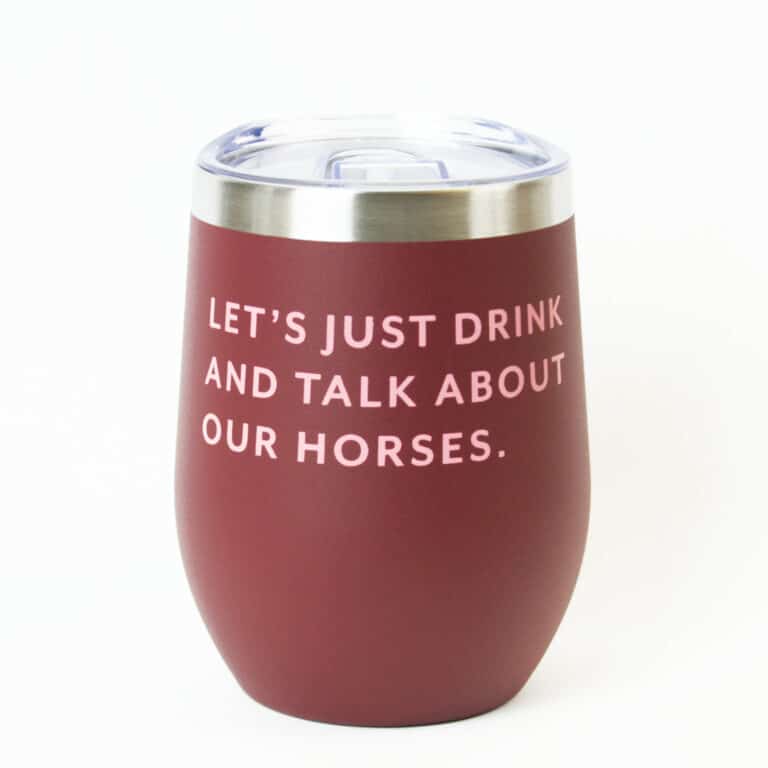 Mare Modern Goods - Wine Tumbler - Let's Just Drink