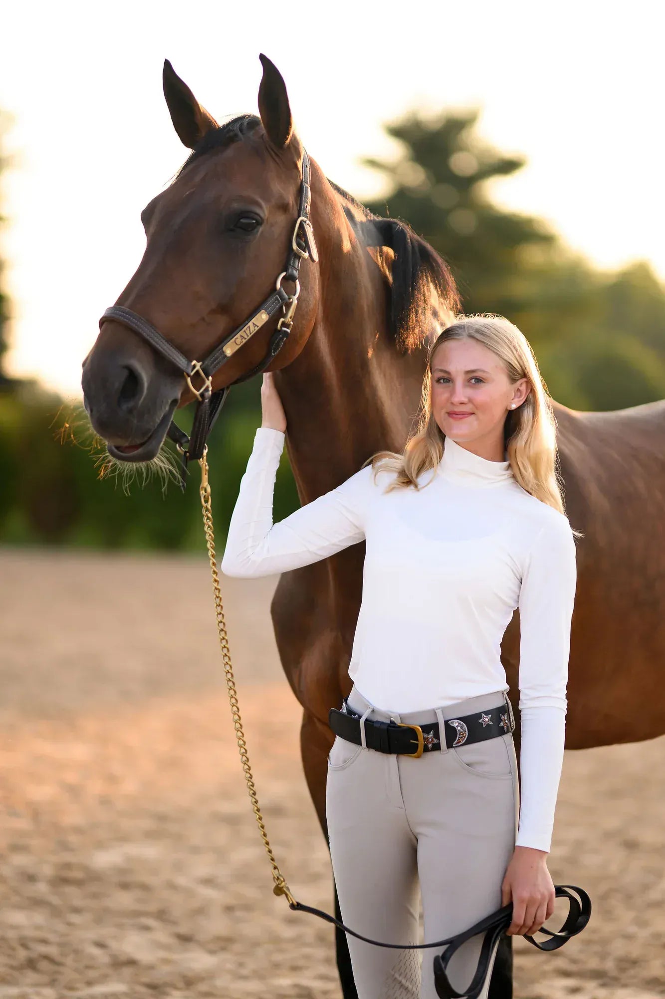 Euphoric Equestrian - Otto Long Sleeve Turtleneck