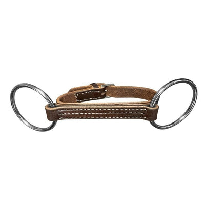 Jump'In Flat Leather bit (War Bridle)