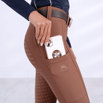 Hybrid Equestrian Breeches "Caramelized"