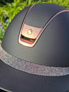 2.0 Samshield Miss Shadowmatt Brown w/ Rose Gold Crystal Fabric