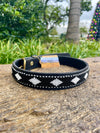 Aztec Diamonds B&W Belt Wide Width