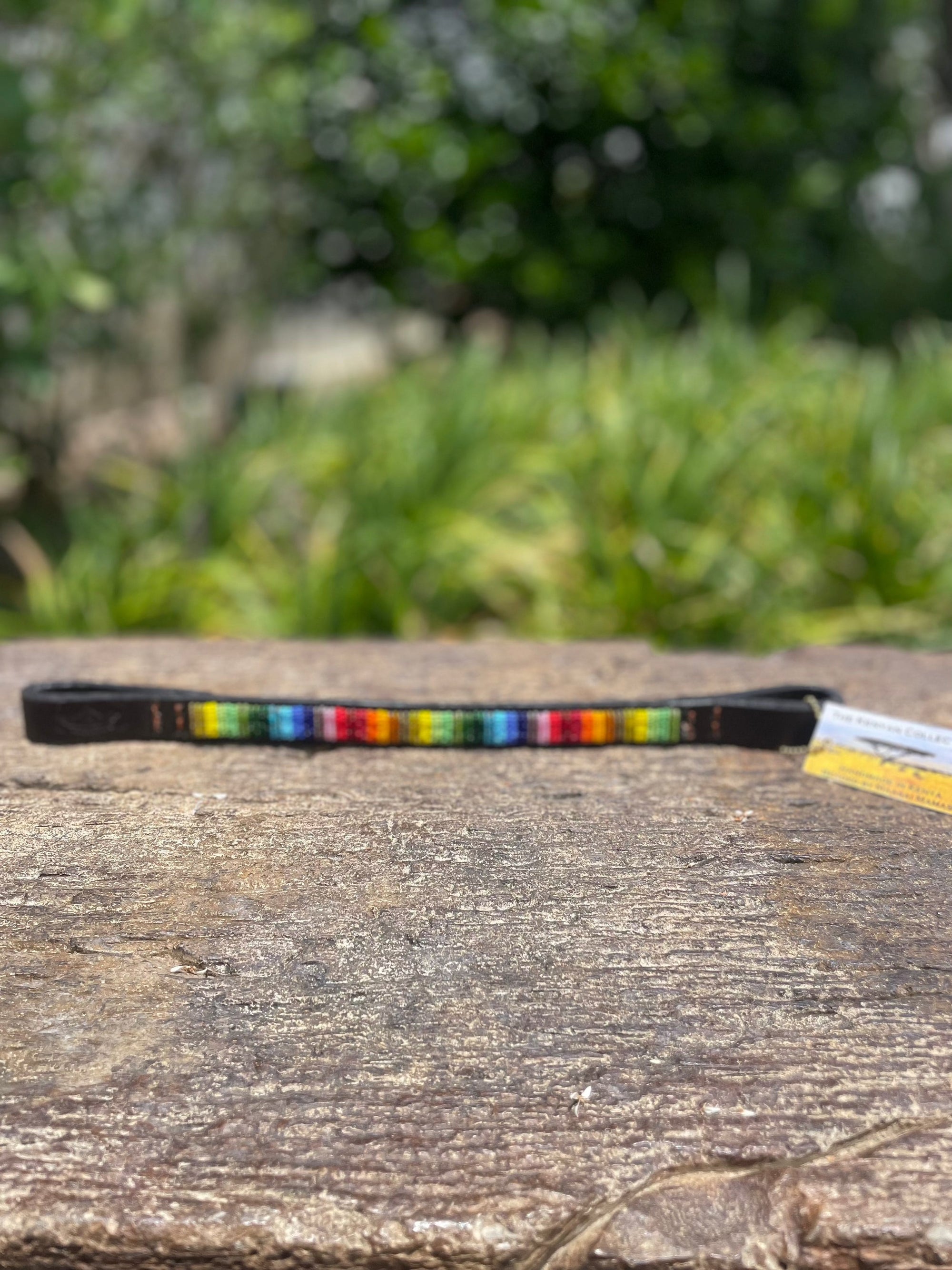 TKC Horse Browbands - Dark Brown Leather - Exceptional Equestrian