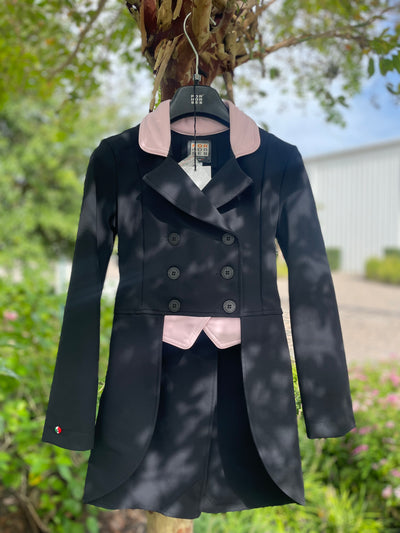 ForHorses LULA Custom Junior Girl's Tailcoat - COLLAR FADE/STAIN - ALL SALES FINAL