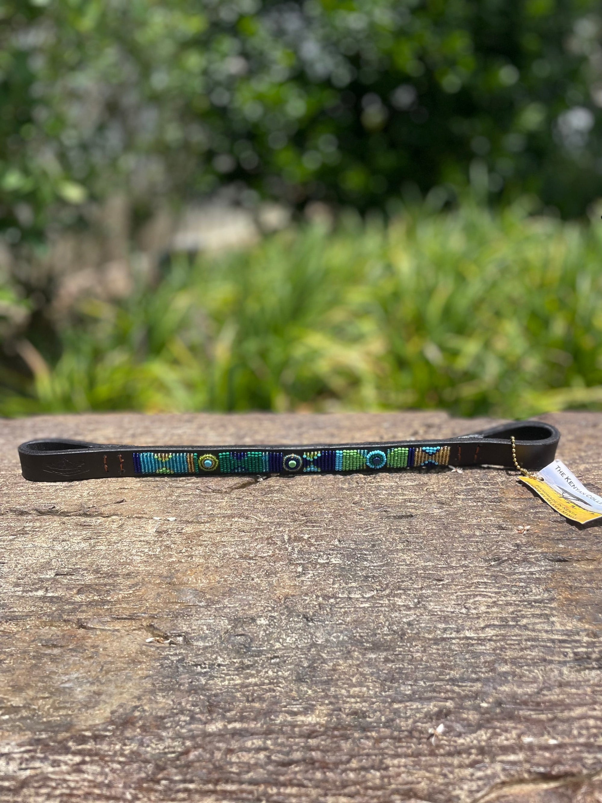 TKC Horse Browbands - Dark Brown Leather - Exceptional Equestrian