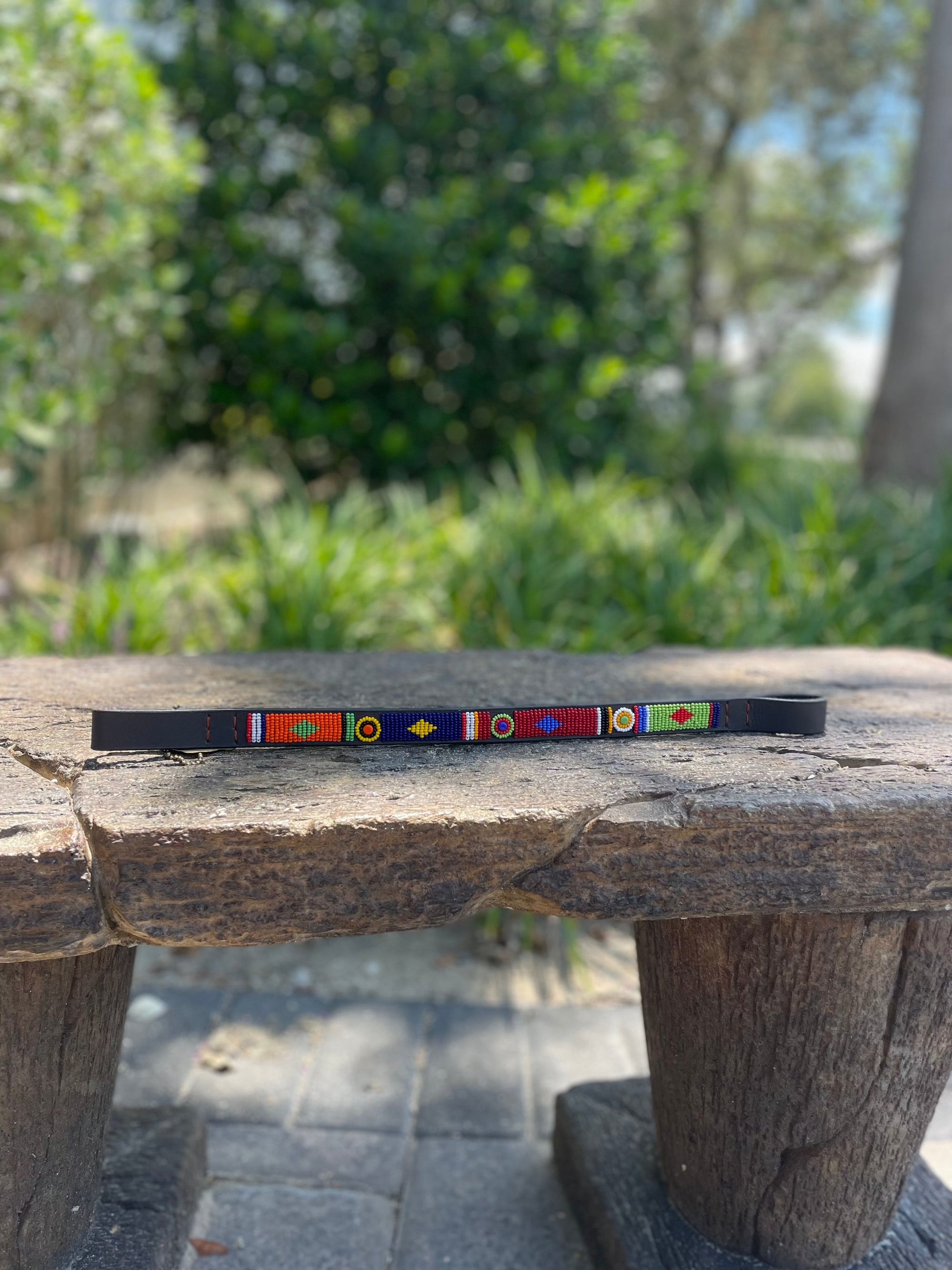 TKC Horse Browbands - Dark Brown Leather - Exceptional Equestrian