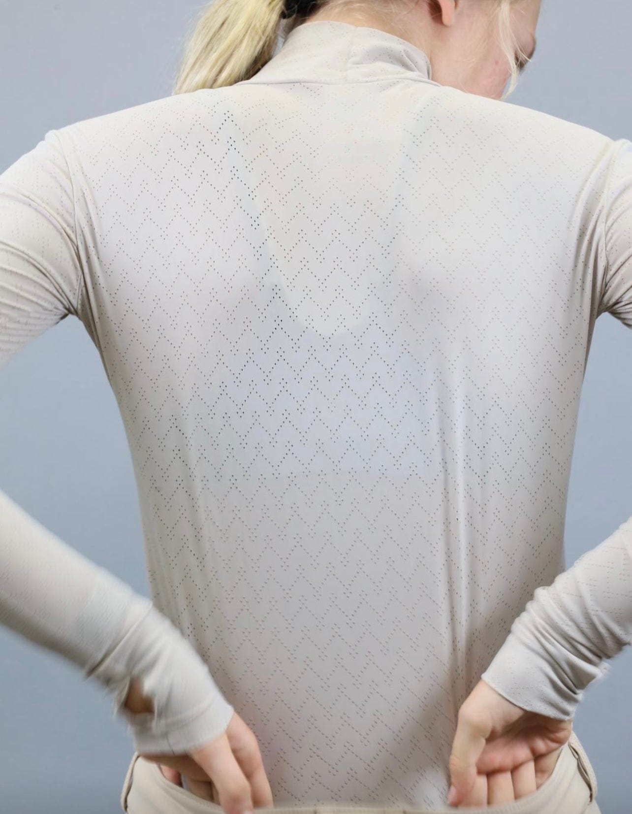 Kismet - "Alexa AIR/VECTOR" Turtleneck Shirt UV with Thumbhole
