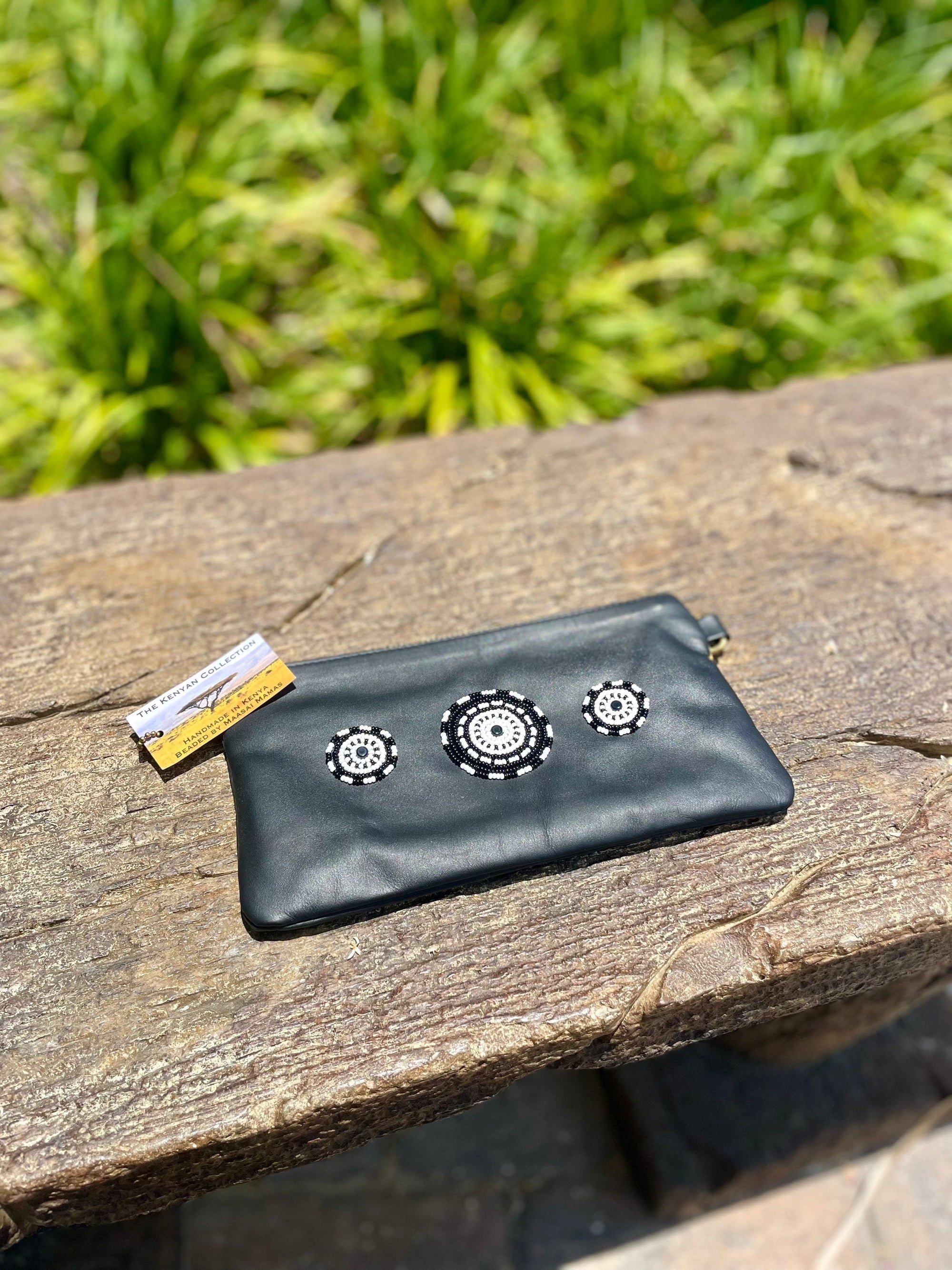 TKC Small Crossbody Purse - Black Leather - Exceptional Equestrian