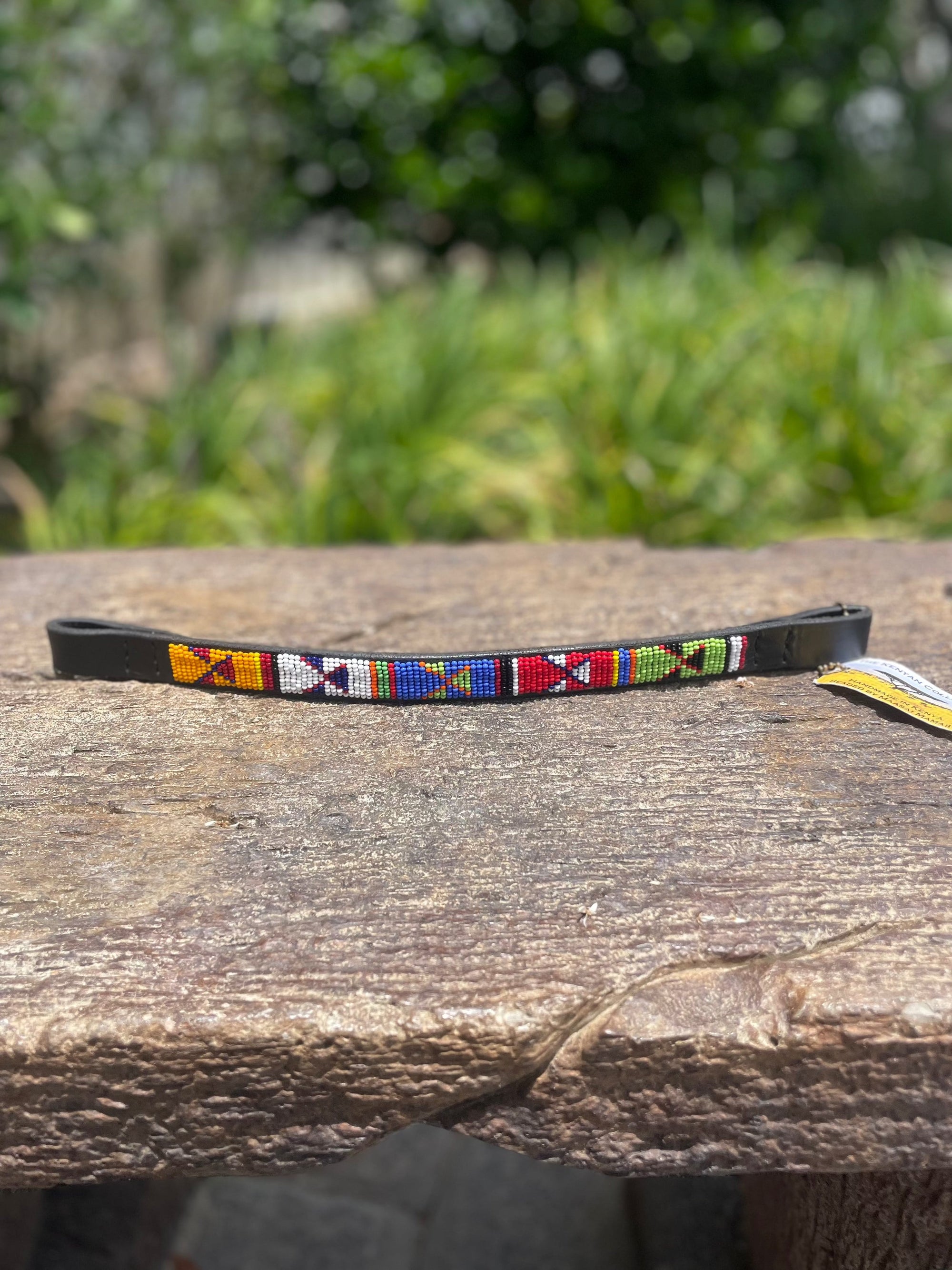 TKC Horse Browbands - Dark Brown Leather - Exceptional Equestrian