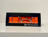 Pesazia - Logo Stretch Bit Belts - Orange w/ Rose Gold Snaffle Bit