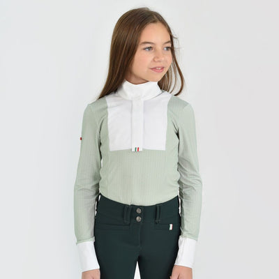 ForHorses Ariella LS Girls Show Shirt