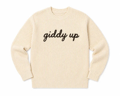 The Horse People Company - Giddy Up Adult Cotton Sweater
