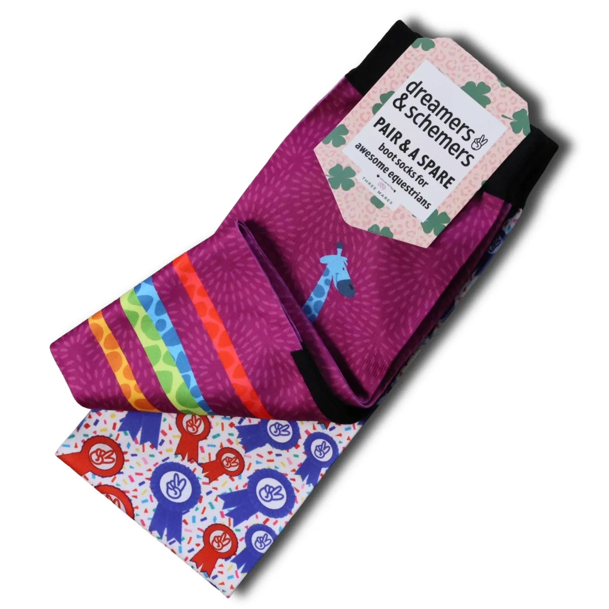 Dreamers & Schemers Youth Pair & a Spare Socks - New Designs!