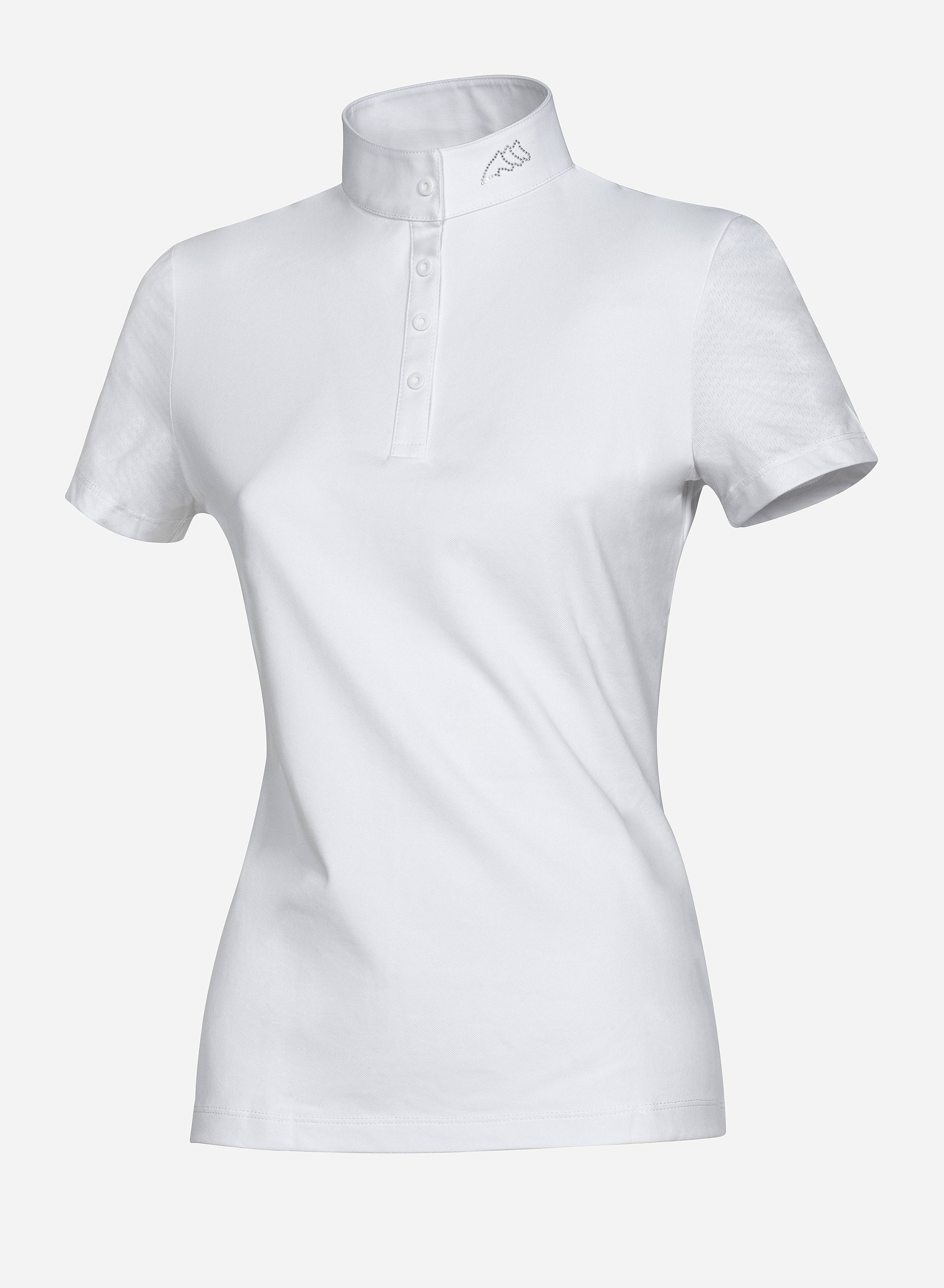Equiline - ESDIE Women's S/S Show Shirt w/ Perforated Details SS24 - Exceptional Equestrian