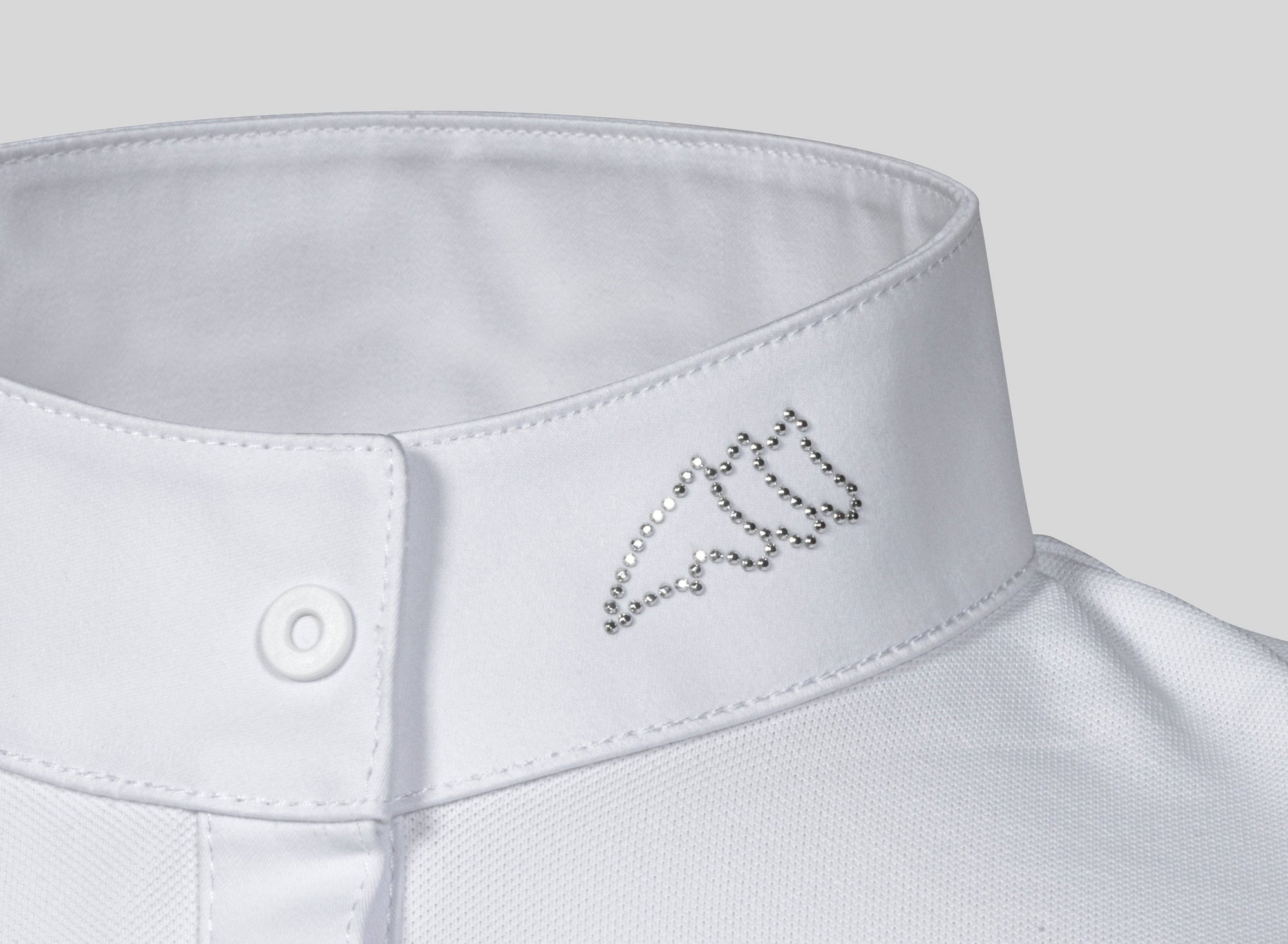 Equiline - ESDIE Women's S/S Show Shirt w/ Perforated Details SS24 - Exceptional Equestrian