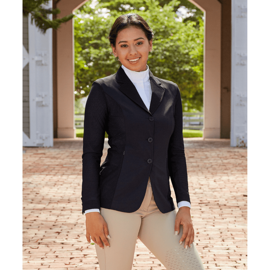 RJ Classics Harmony Mesh Ladies Plus Show Coat | Big Dee's Tack & Vet Supplies RJ Classics Harmony Mesh Ladies Plus Show Coat | Big Dee's Tack & Vet Supplies