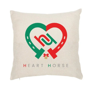 Heart Horse Pillow