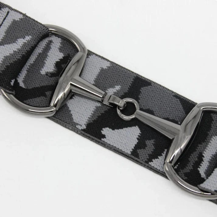Heart Horse Smoke Stretchy Belt