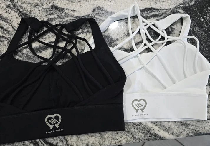 Heart Horse Sunny Sports Bra