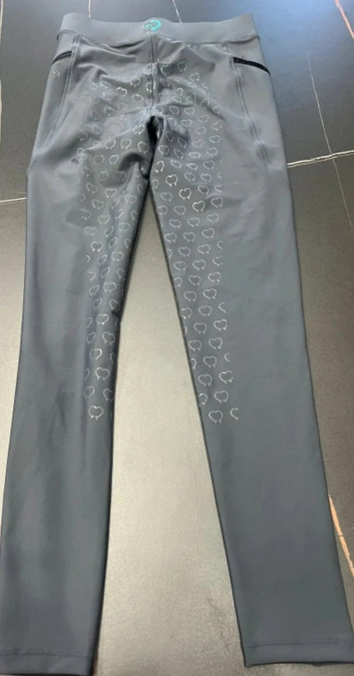 Heart Horse Herbie High Waisted Full Seat Riding Leggings