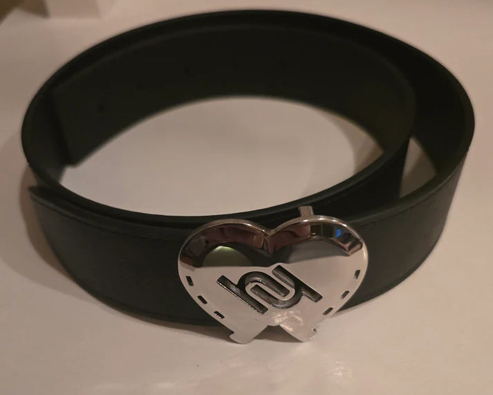 Heart Horse Vegan Leather Belt