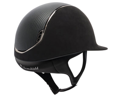 2.0 Samshield Premium Helmet with Leather Top - Exceptional Equestrian