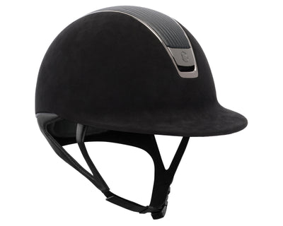 2.0 Samshield Premium Helmet with Leather Top - Exceptional Equestrian