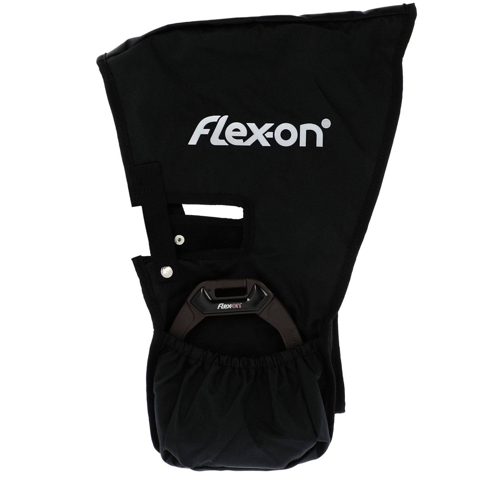 Flex On Stirrup Cover - Black - Exceptional Equestrian