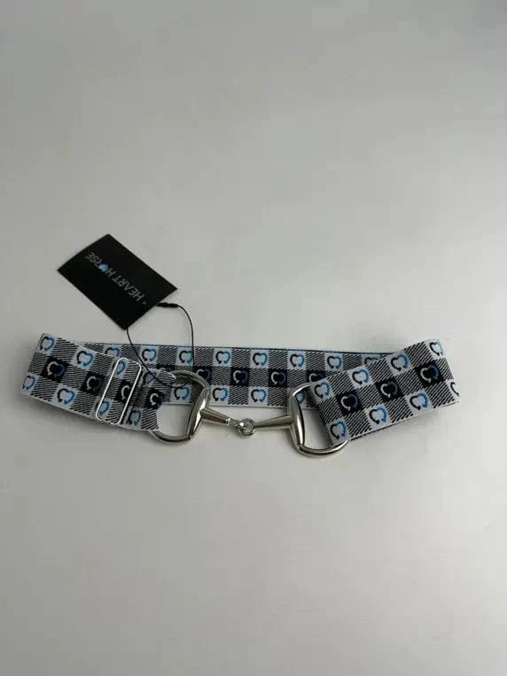 Heart Horse Smoke Stretchy Belt