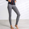 Hi-Rise Equestrian Tights "Shady Gray"